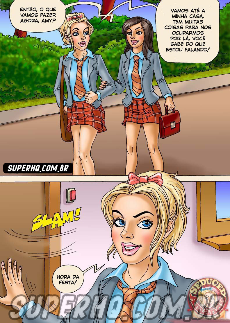 As Aventuras De Amanda - Lesbian Action - Quadrinhos Eróticos | SuperHQ