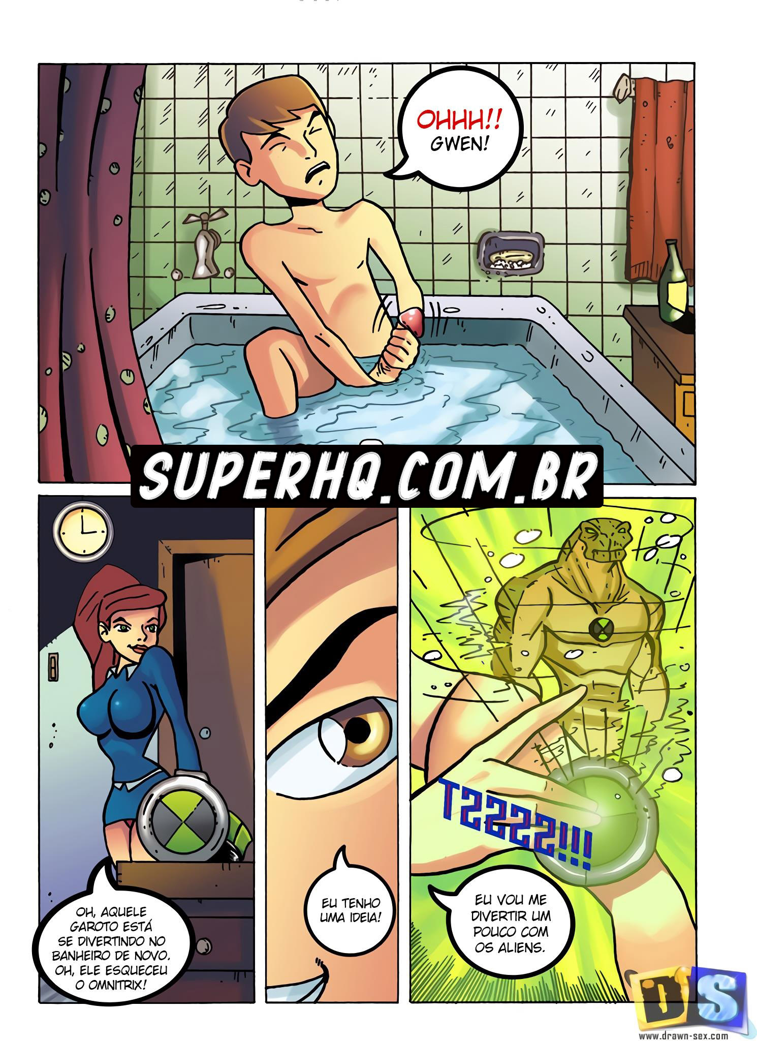 Uma Mãozinha De Gwen - Ben 10 Hentai | SuperHQ