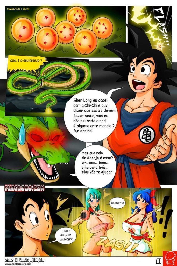 Aulas de sexo para Goku