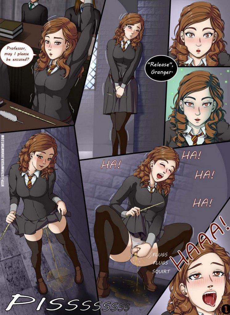 Harry Potter Pornô - Hermione Pelada