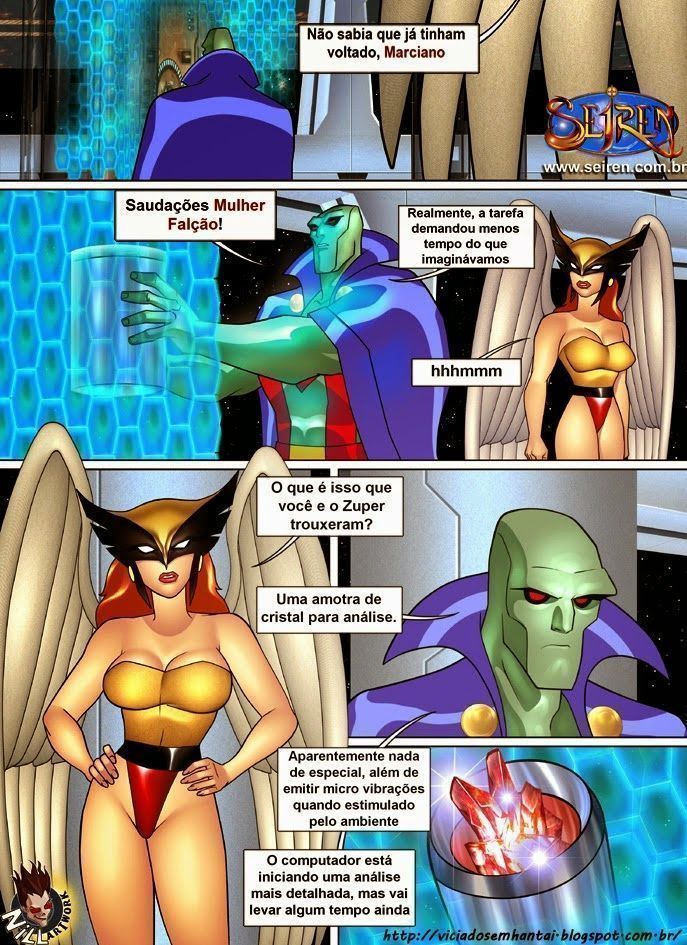Liga da Justiça - Heróis também precisam gozar!