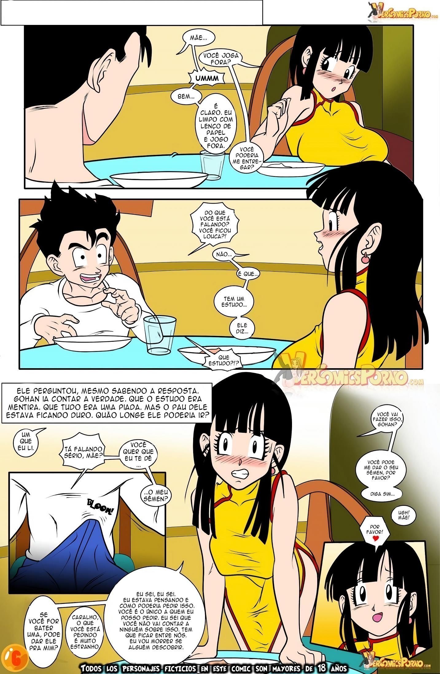 Milk Milk – Dragon Ball - Eu quero a esperma do Gohan