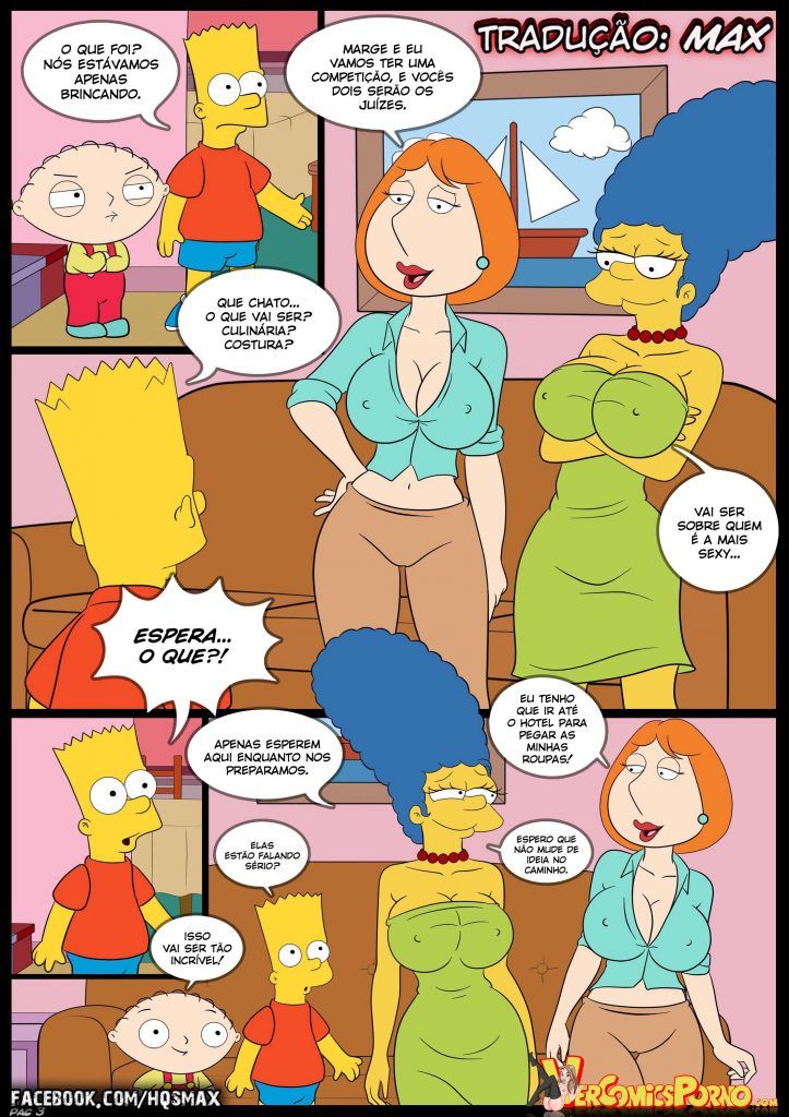 O Grande Concurso - Os Simpsons x Family Guy - Parte 01