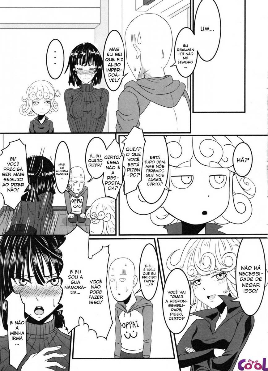 Pegação com as irmãs Fubuki e Tatsumaki - Parte 02