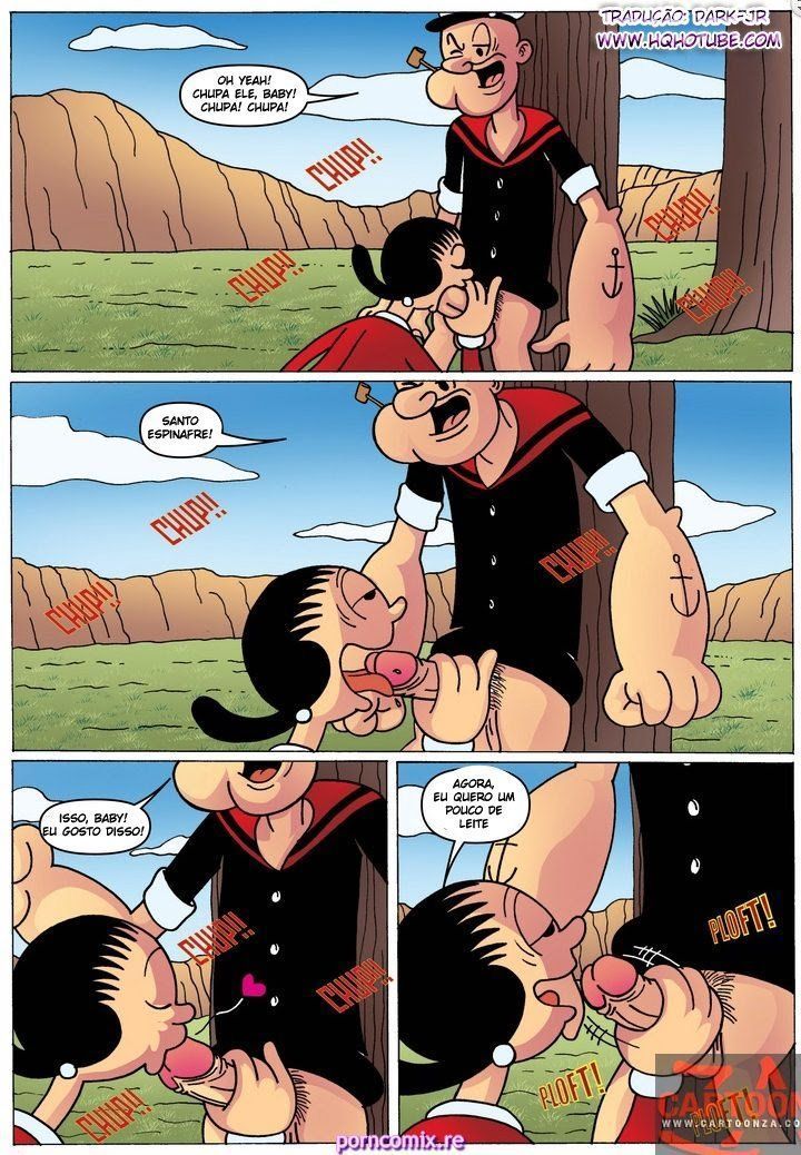 Popeye pornô - O agradecimento de Olivia Palito