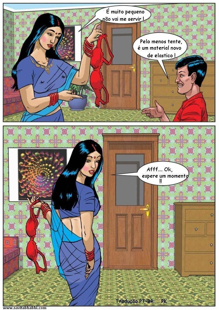 Savita Bhabhi #01 - As aventuras eróticas de uma Indiana