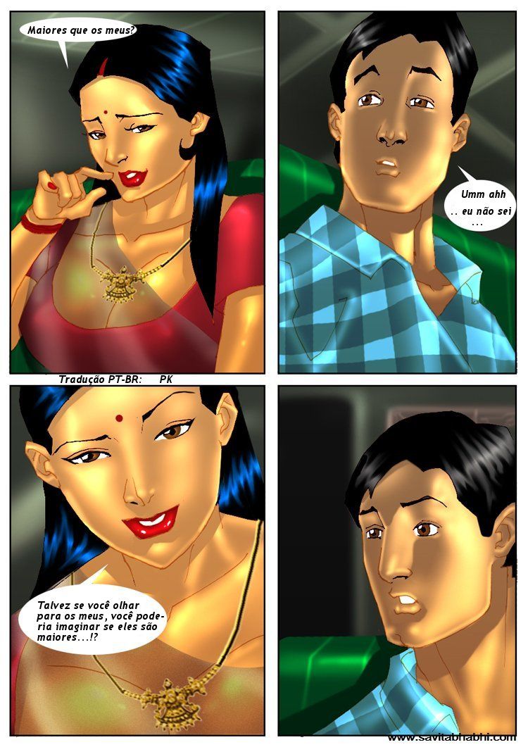 Savita Bhabhi #04 - Com quem perdi minha virgindade