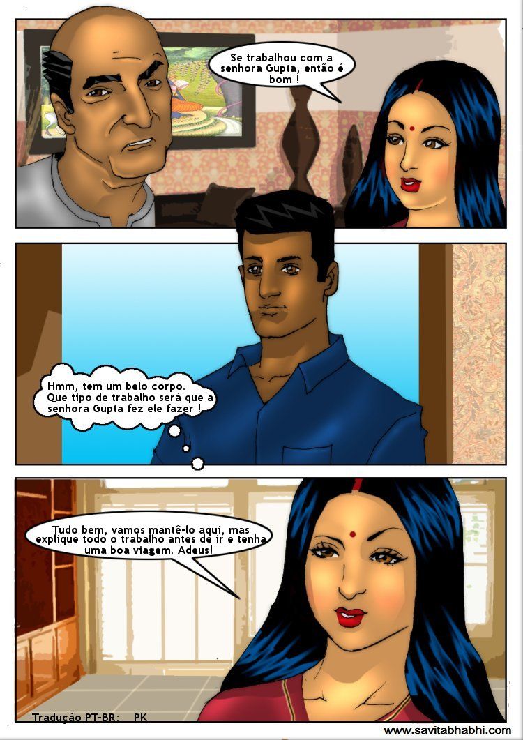 Savita Bhabhi #05 - O empregado da família
