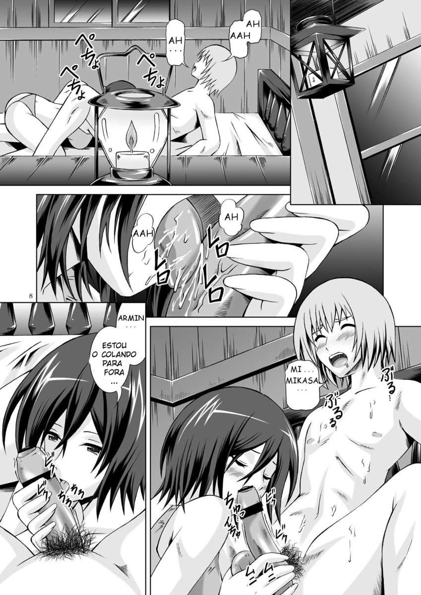 Sexo com Mikasa - Attack on Titan