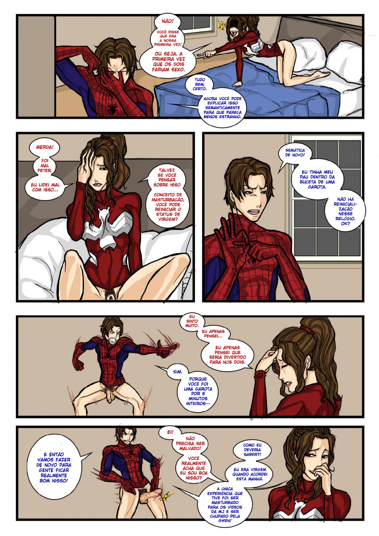 Sipder-man em: Spidercest, transando com a irmã!