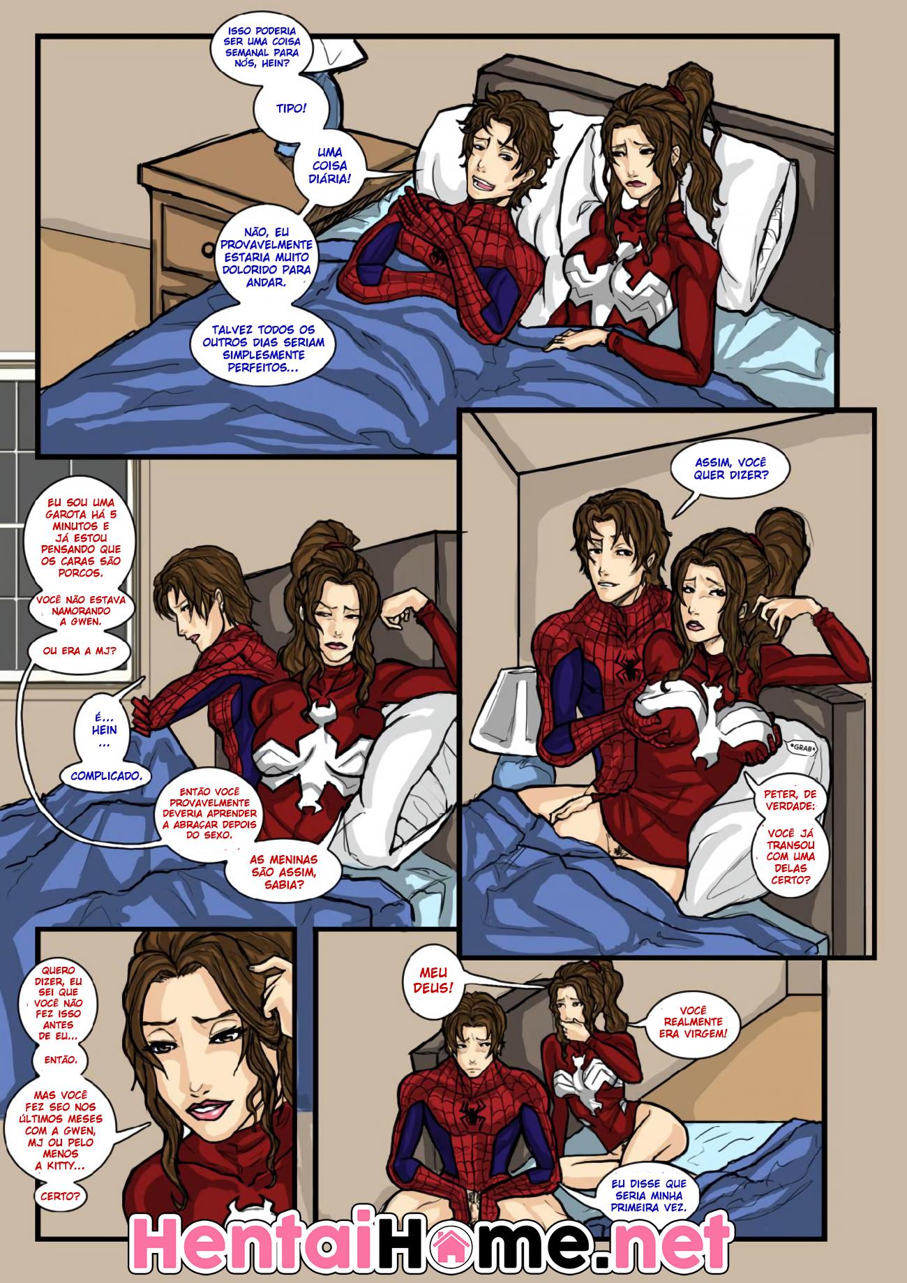 Sipder-man em: Spidercest, transando com a irmã!