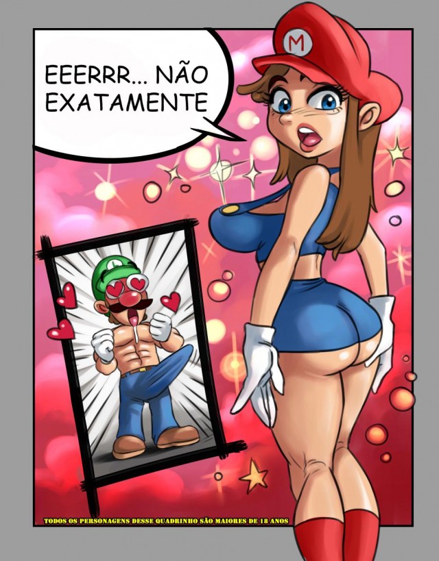 Super Mario XXX - Quadrinho Completo
