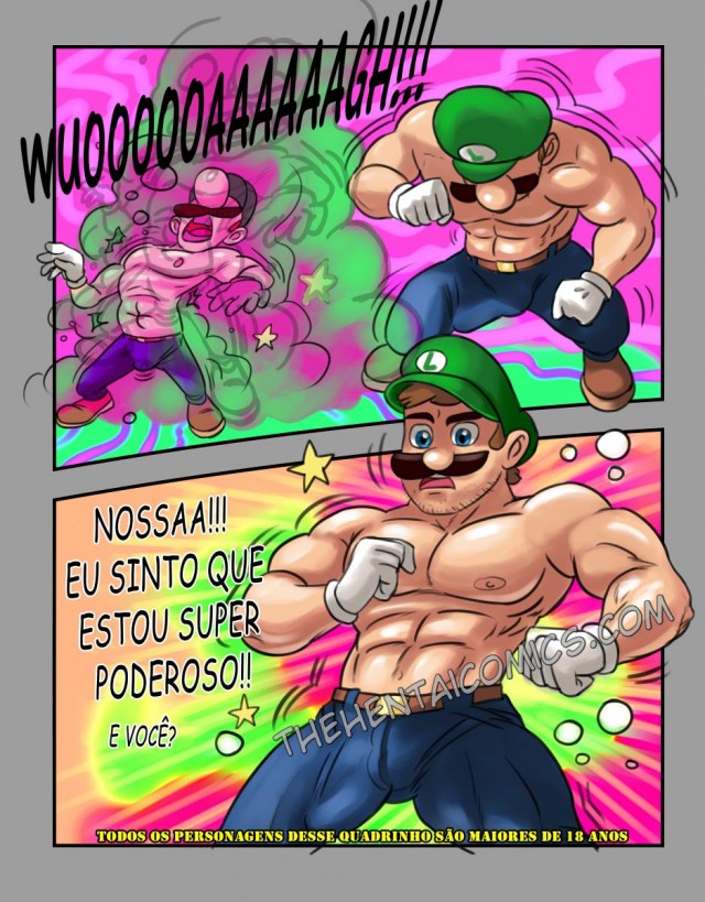 Super Mario XXX - Quadrinho Completo