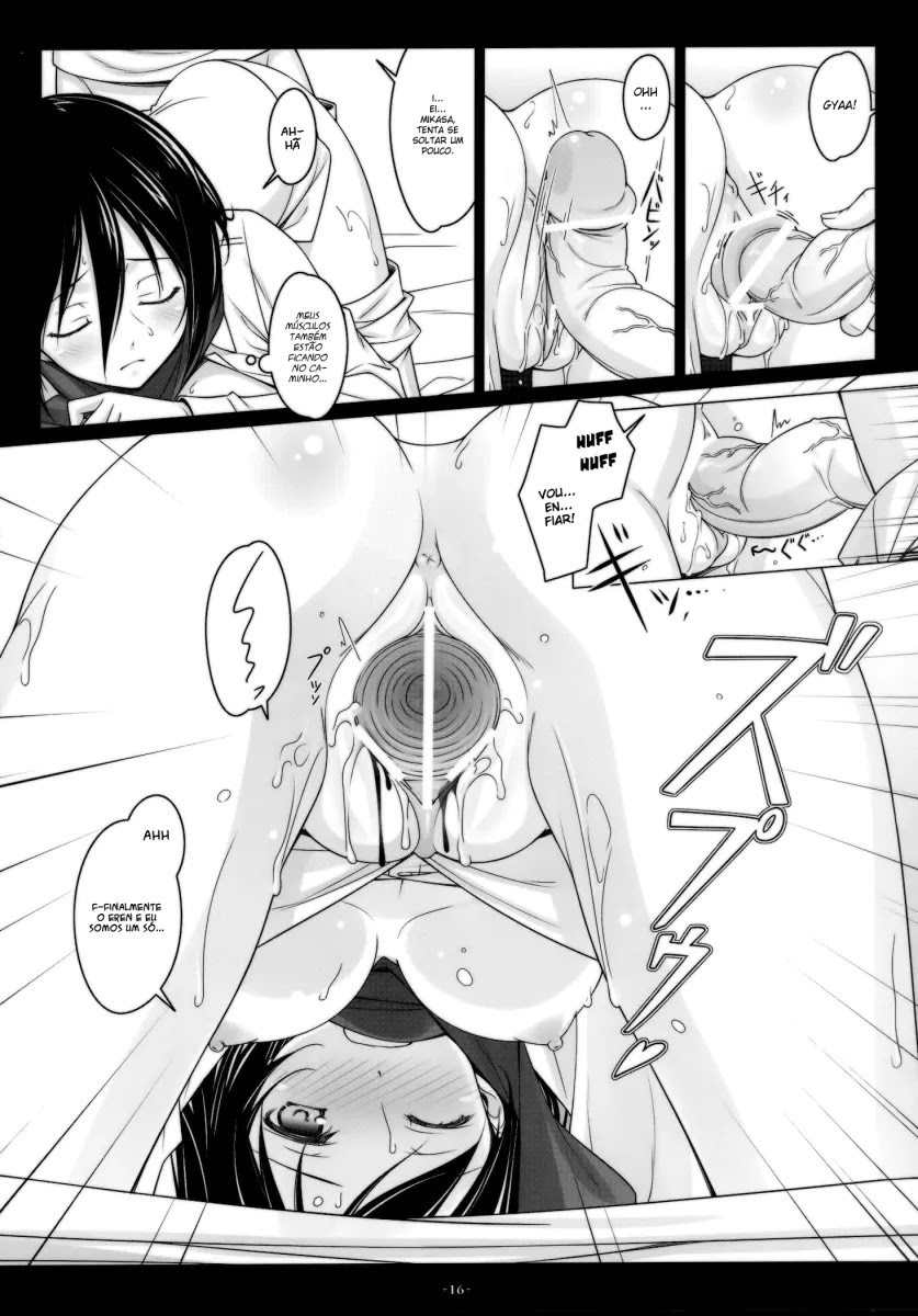 Ataque a Mikasa - Segredos pervertidos