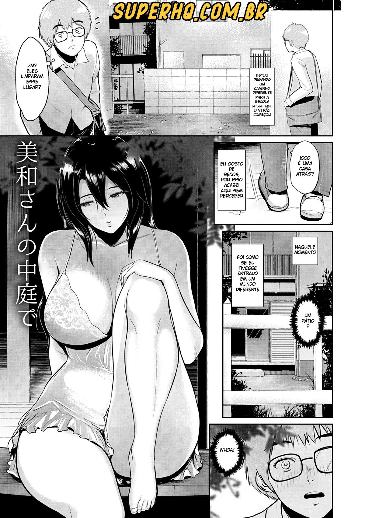 No Quintal Da Senhora Miwa - Mangá Hentai | SuperHQ