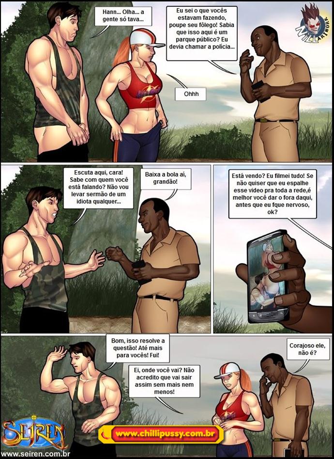A Esportista 2 - Parte 03: Um sexo interracial