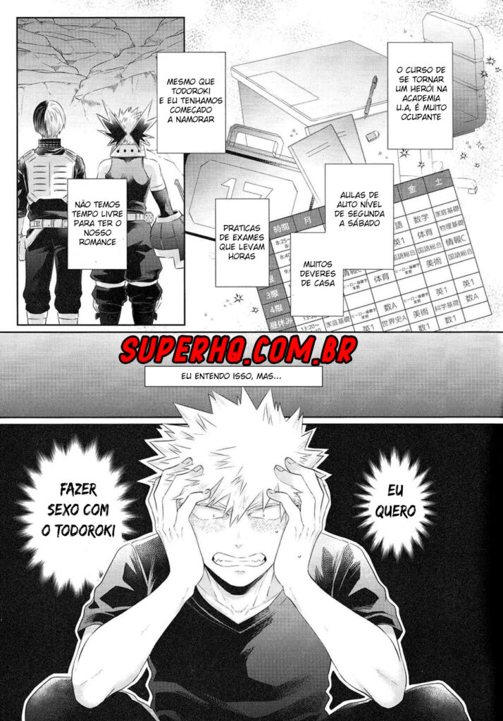 A Academia dos Super Heróis - Hentai Gay