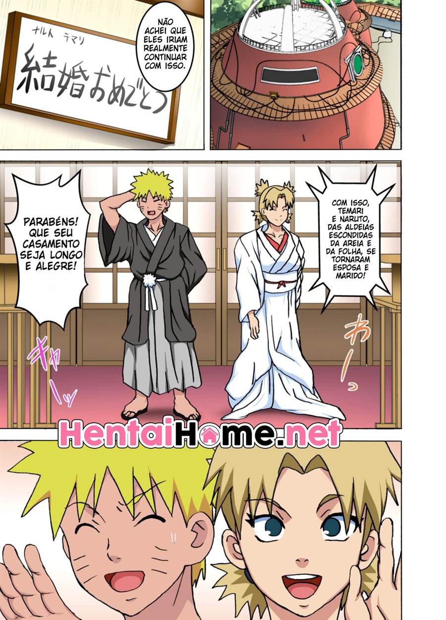 Hentai Temari - A vadia da aldeia da areia