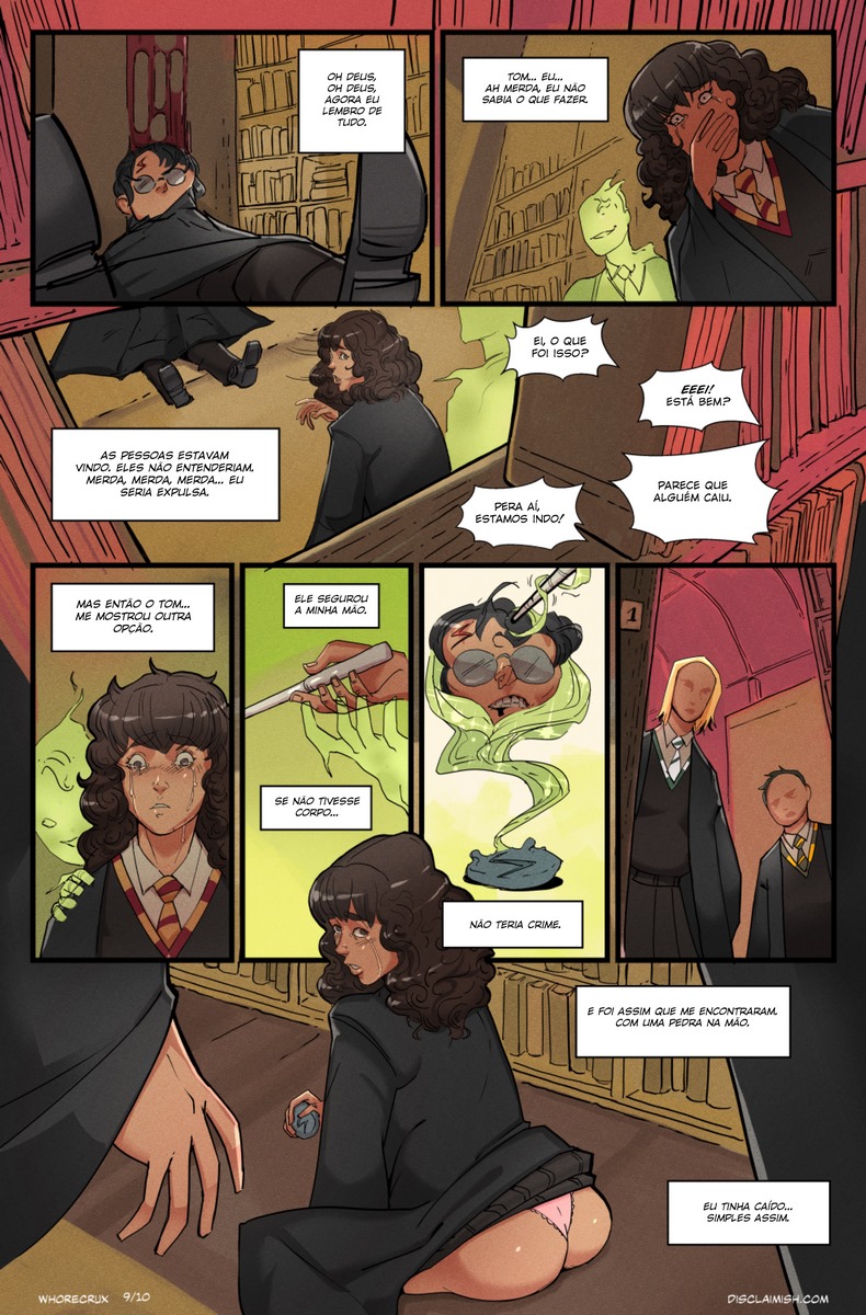 Hermione Granger e a Whorecrux - A sala da putaria