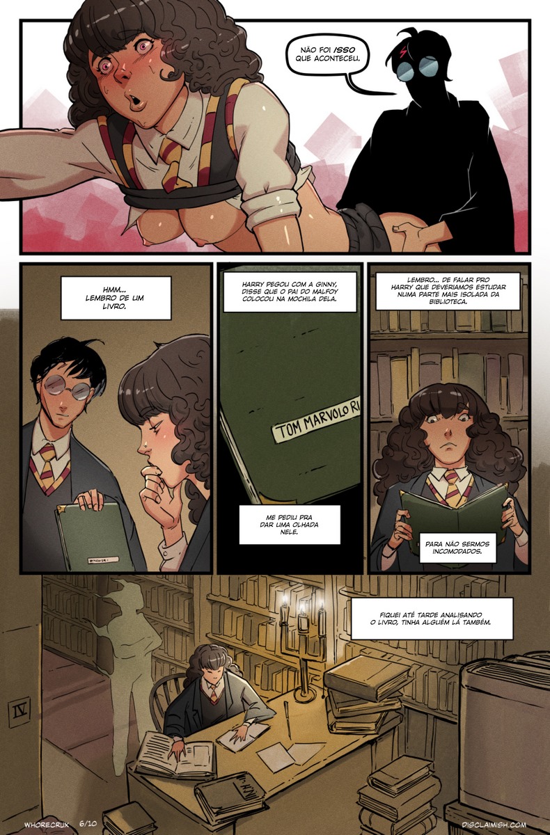 Hermione Granger e a Whorecrux - A sala da putaria