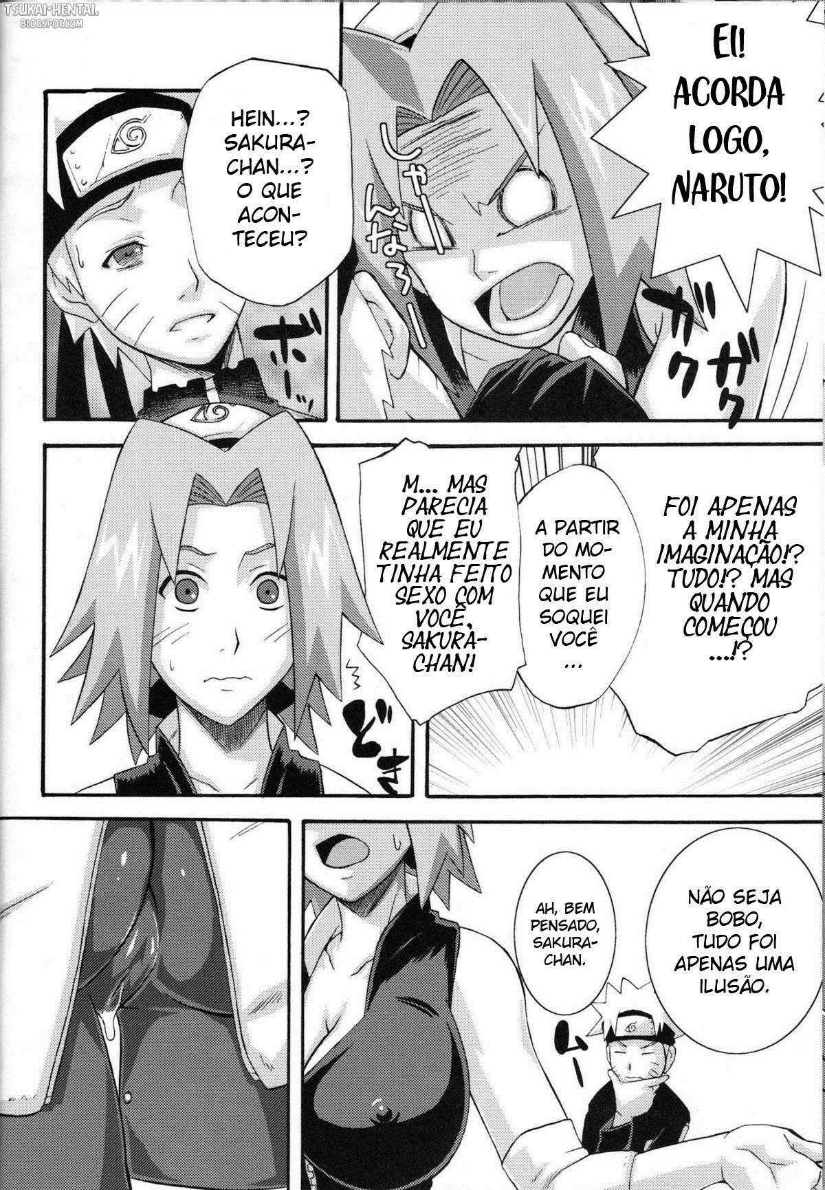Naruto fodendo a bucetinha de Sakura