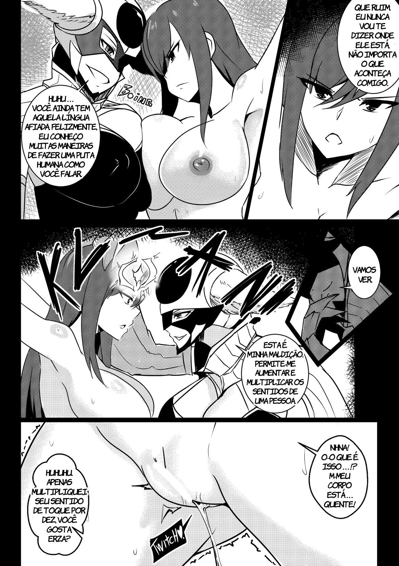 Fairy Tail Pornô - Erza sendo arrombada por uma Futanari