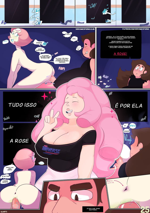 Greg Universe Hentai - Paródia pornô de Universo de Greg