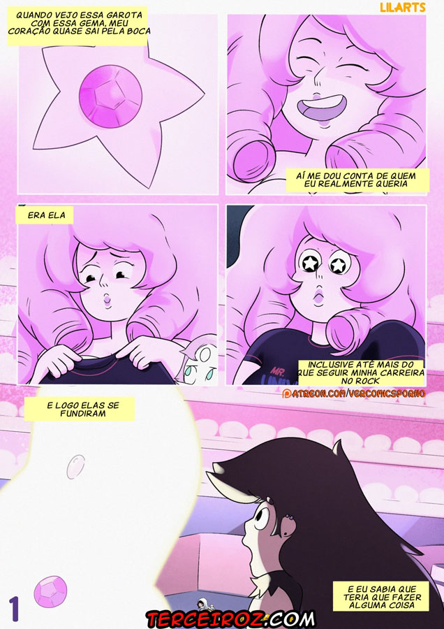 Greg Universe Hentai - Paródia pornô de Universo de Greg