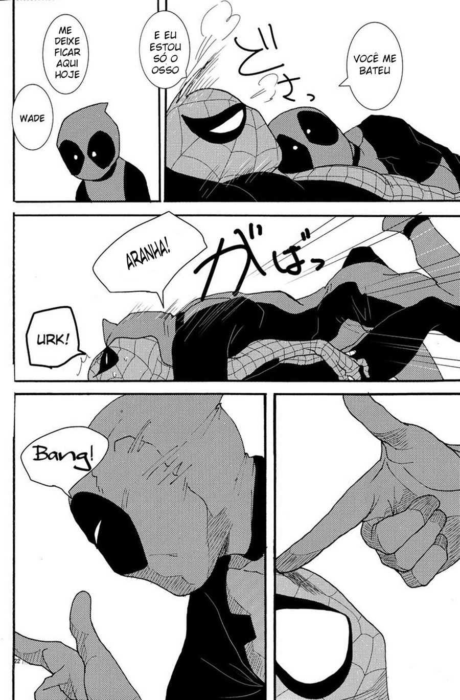 Homem Aranha e Deadpool - Quadrinho Pornô Gay