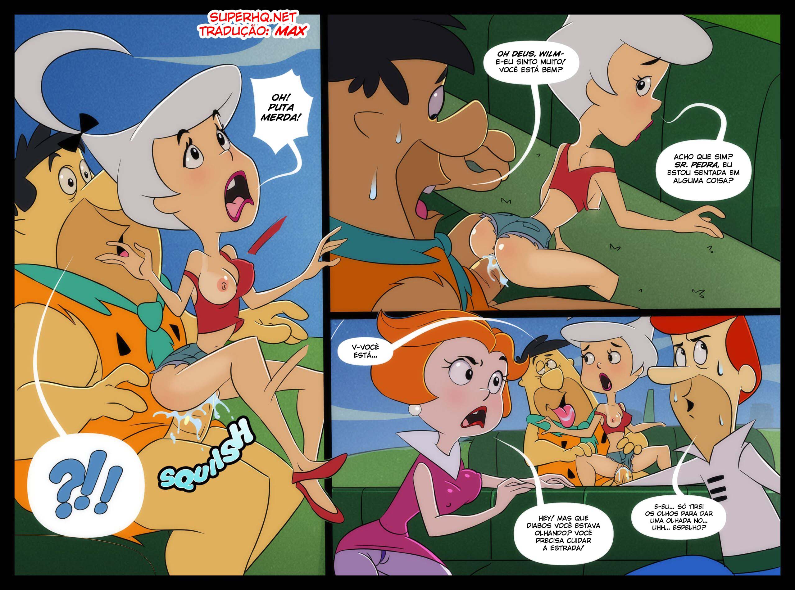 Os Flinstones e Os Jetsons HQ Hentai