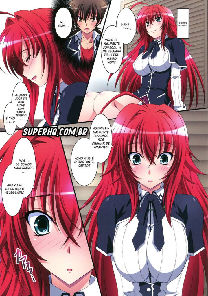 High School DxD - O grande amor de Rias - Hentai