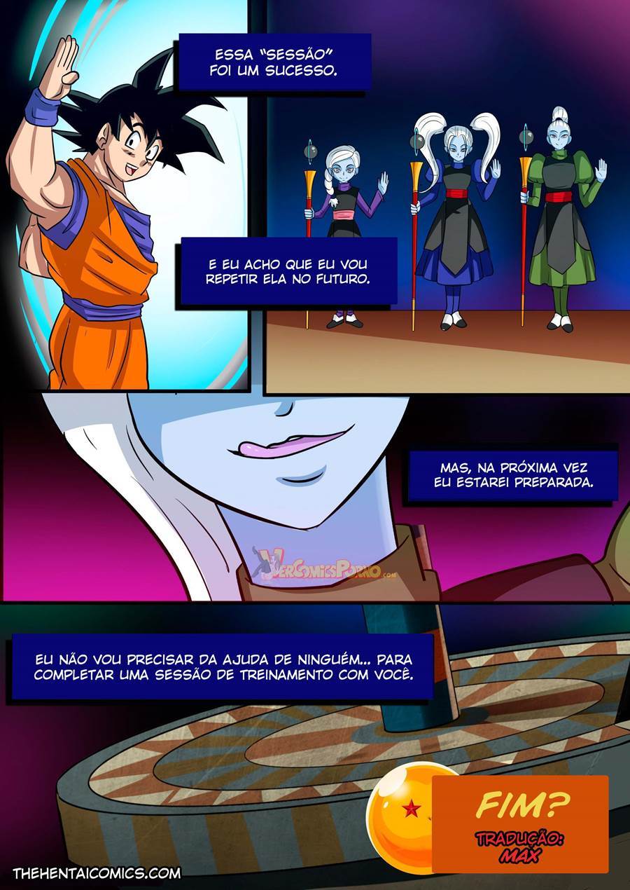 O treinamento de Vados para Goku Hentai