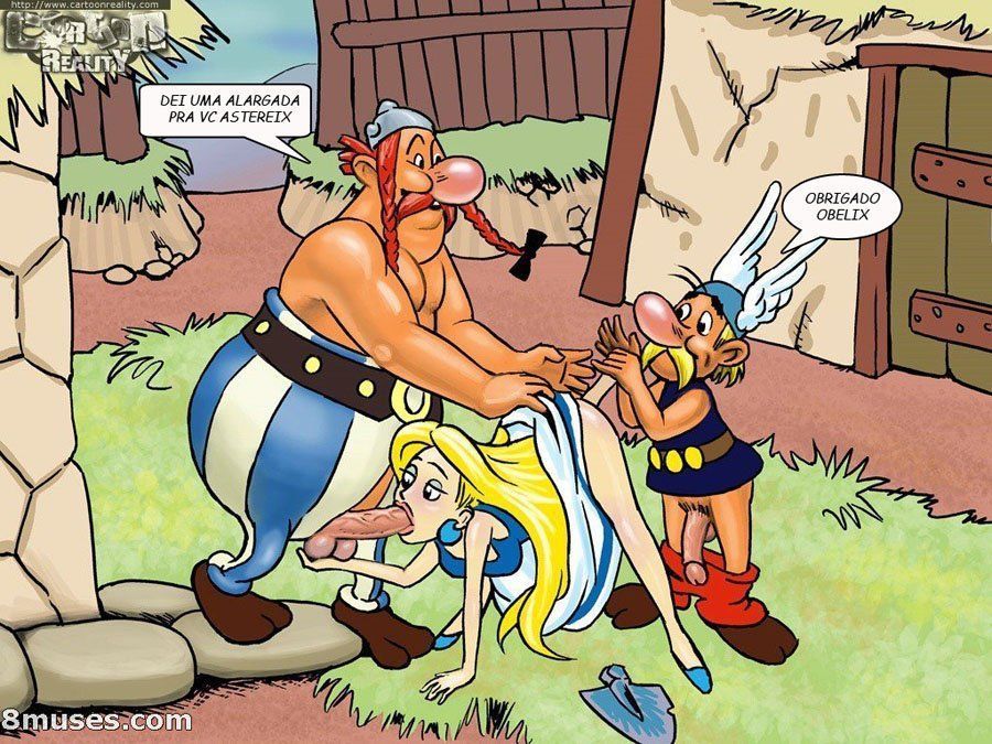 Asterix e Obelix Porno - Uma história de muito sexo