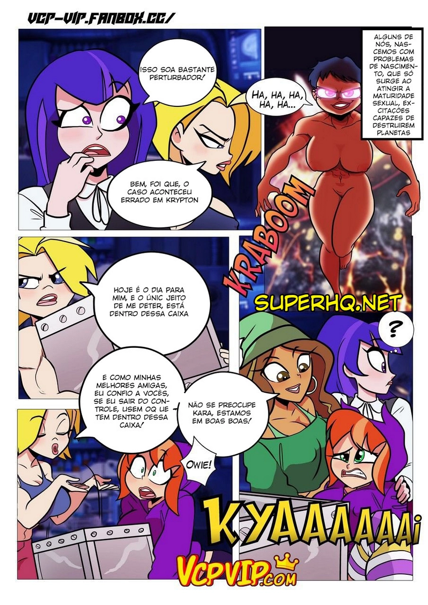 DC Super Hero Girls - A Supergirl perdendo a virgindade