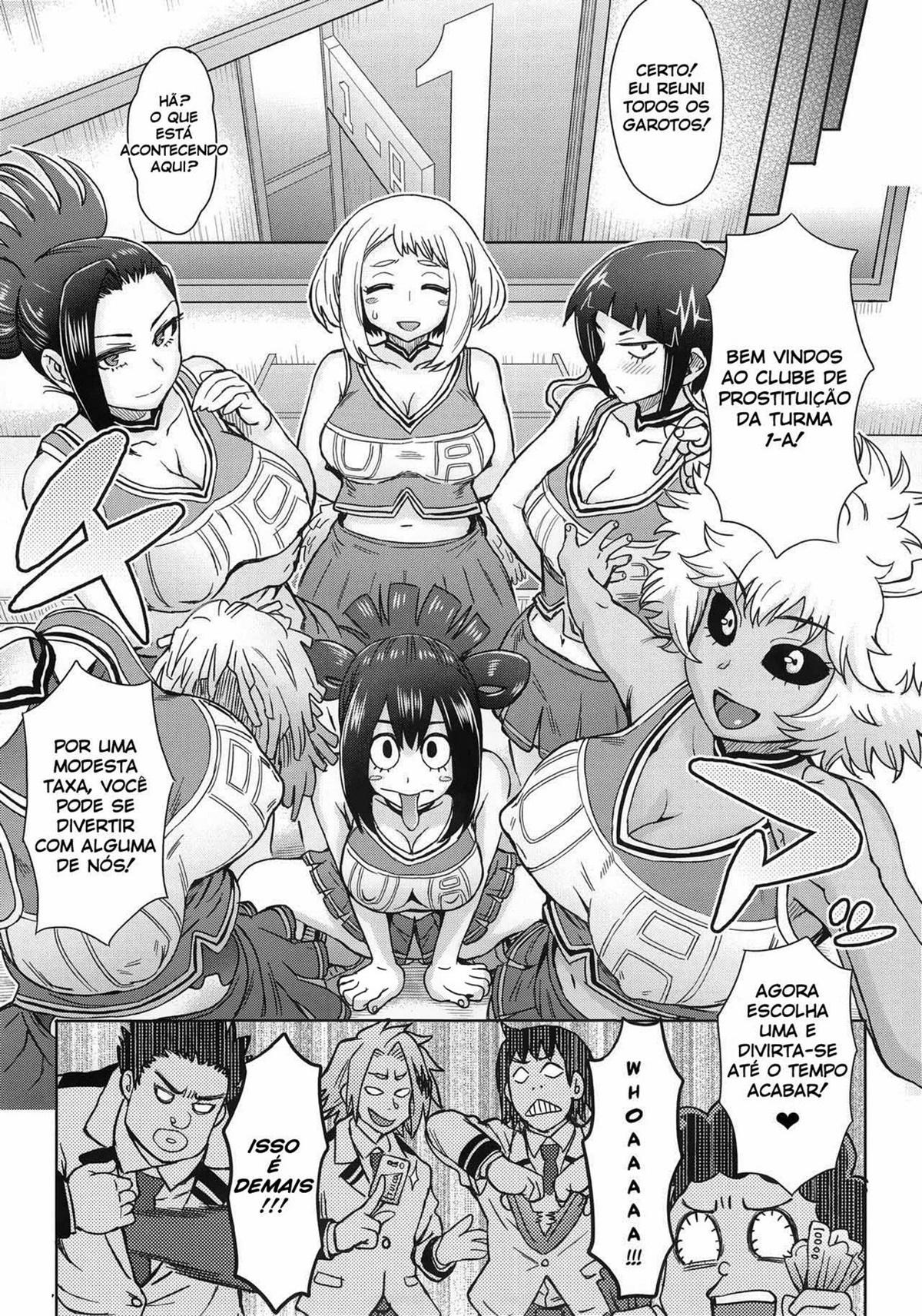 Deku e Uraraka Hentai - My Hero Academy