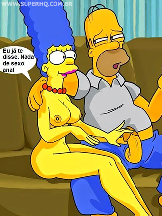 Homer e Marge Simpsons - O dia de sexo anal