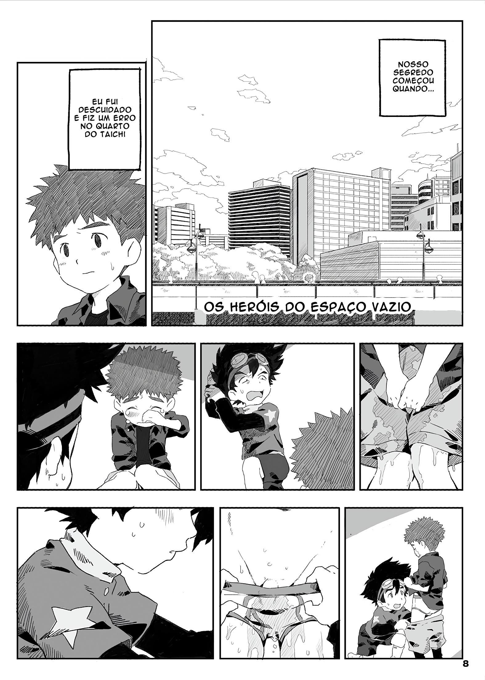 Digimon Adventure - Um Hentai de coisas de garotos