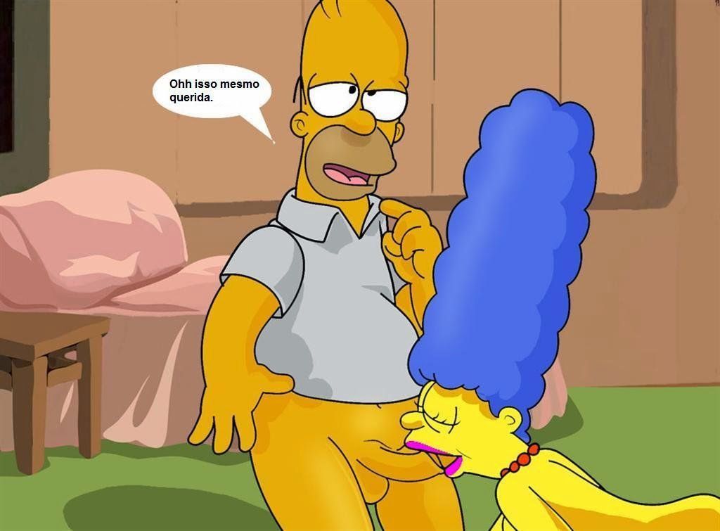 Homer e Marge Simpsons - O dia de sexo anal