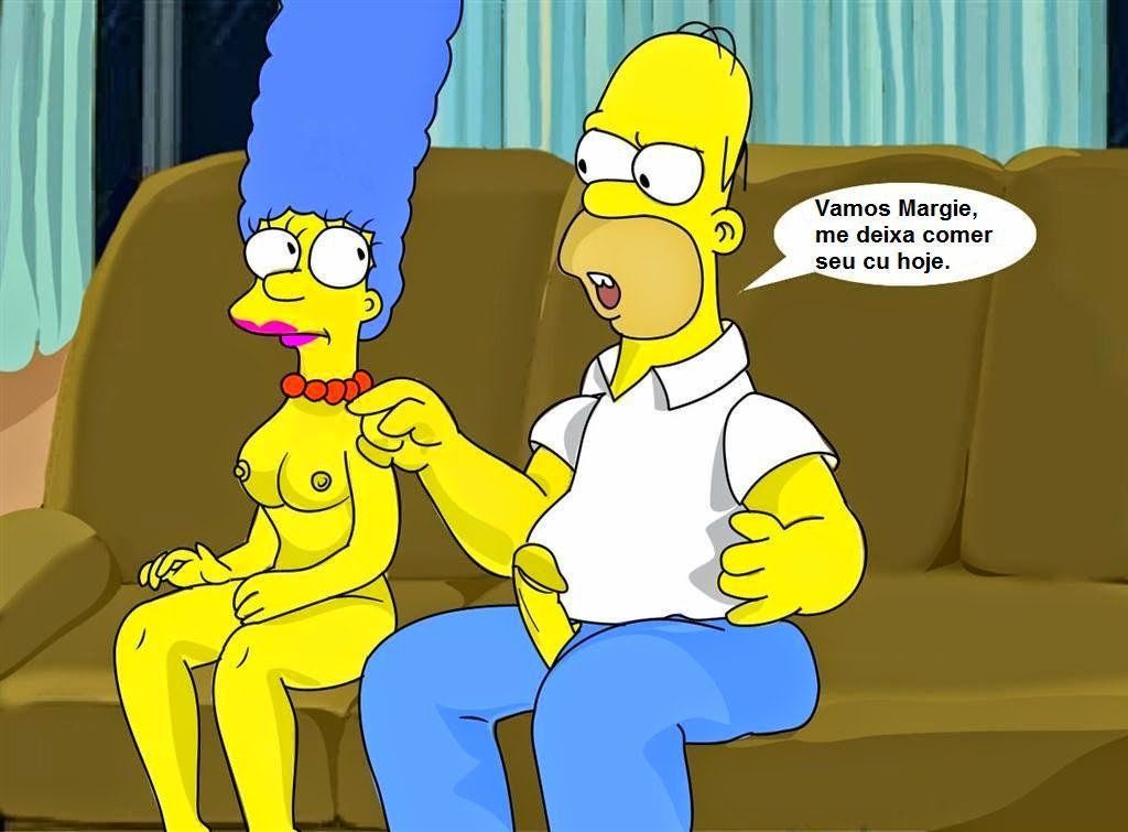 Homer e Marge Simpsons - O dia de sexo anal