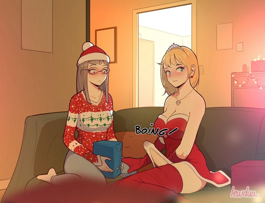 Um sexo no Natal com a Femboy!