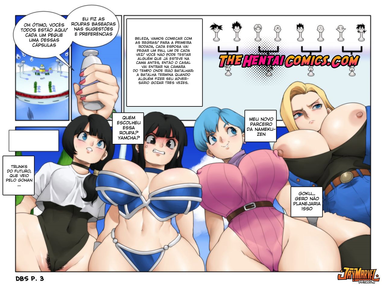 Dragon Ball Super Pornor - A disputa sexual