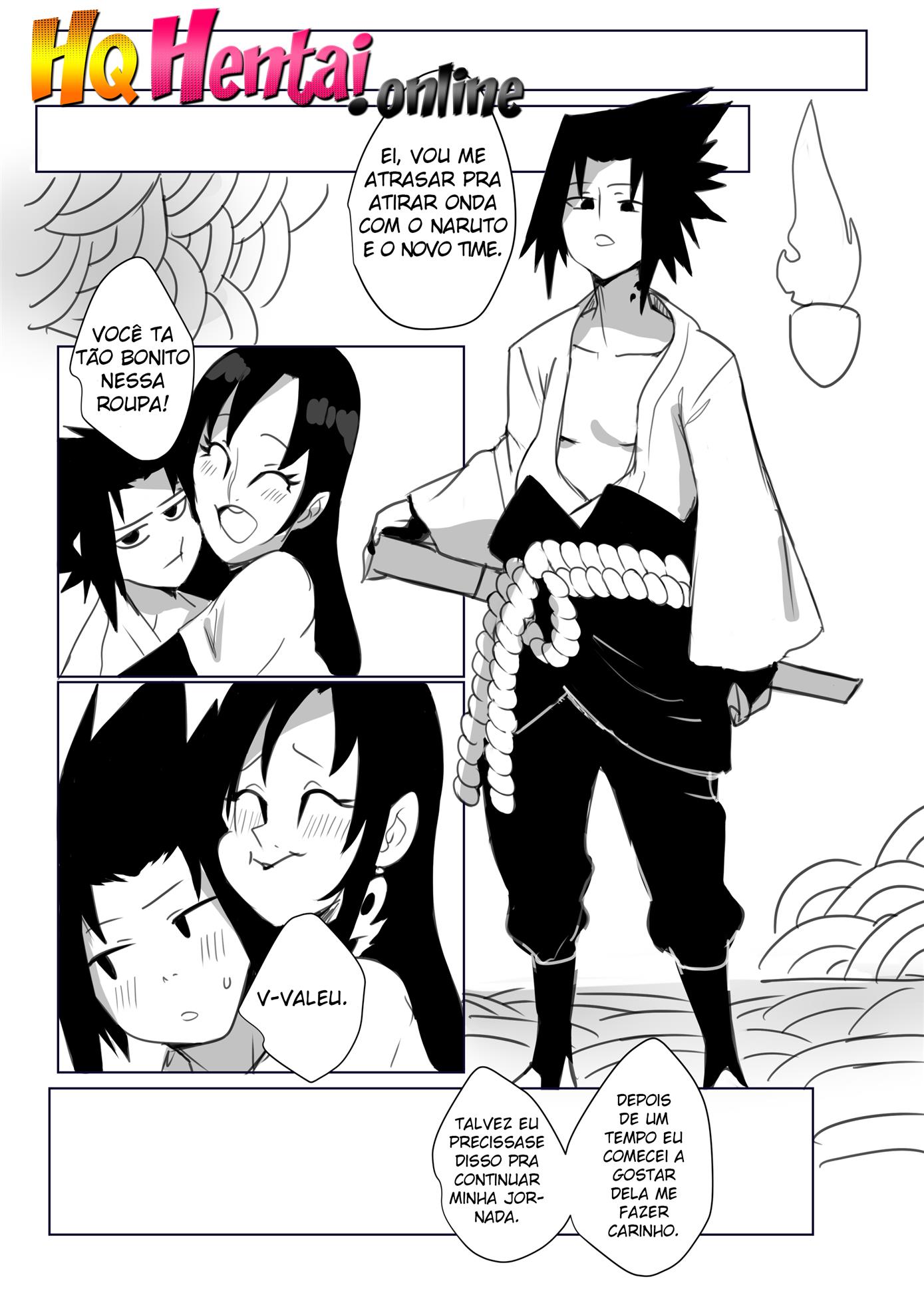 Naruto Mangá Hentai - Sasuke e a Milf Orochimaru porn